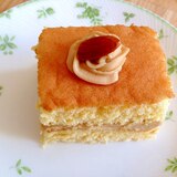 シンプルなコーヒーケーキ